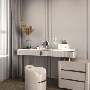 IRIS 200mm Apvalus didinamas makiažo veidrodis / LED apšvietimas iš priekio